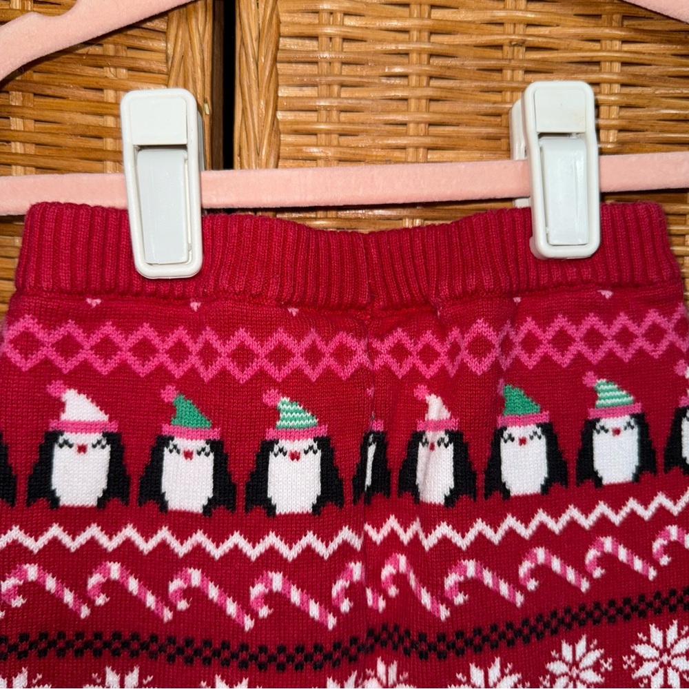 The Children's Place Christmas thick knit pants - Picture 6 of 8